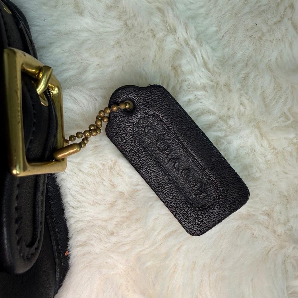Vintage Coach Legacy 9167 Black Glove Tanned Leather Top of the Counter bag NYC - Picture 3 of 15
